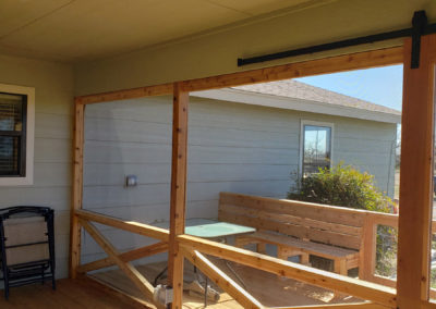 Home Renovation Screened Patio Deck Addition