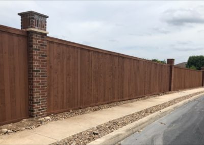 Fence Repair After Vehicle Damage